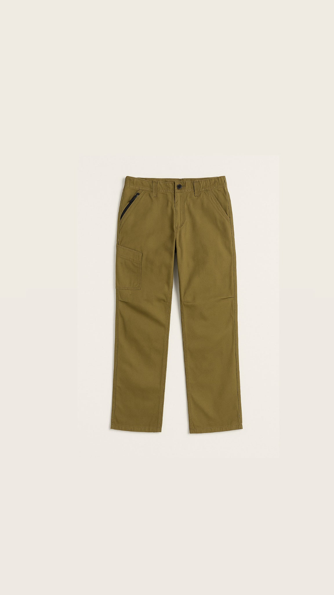Cotton Stretch Straight pants