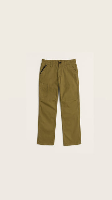 Cotton Stretch Straight pants