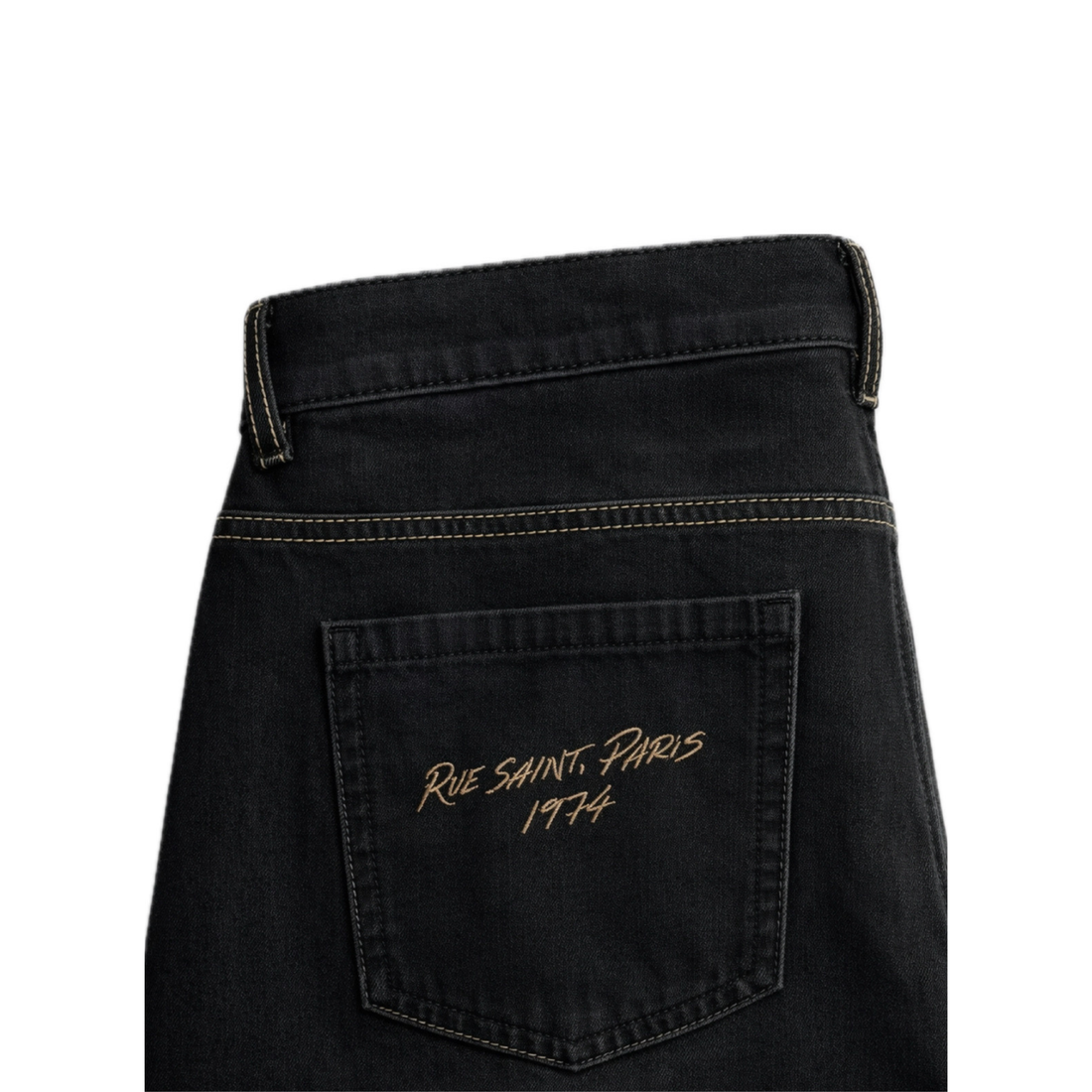 Signature Pocket Baggy Jeans