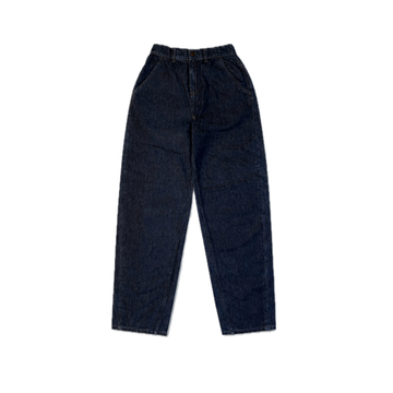 Unisex Dark Blue Baggy Jeans 28