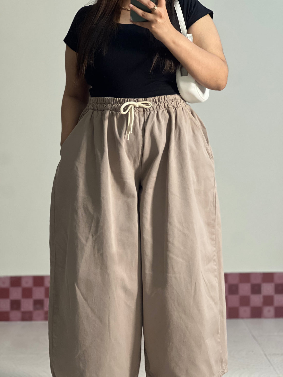 Palazzo Denim Trouser