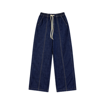 Panel Seam Baggy Jeans 26