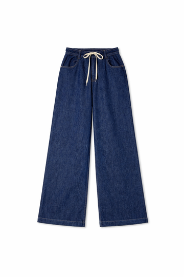 Drawstring Wide-Leg Trouser 30,32