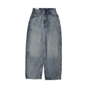 Genzee Unisex Slight Ripped Baggy Jeans