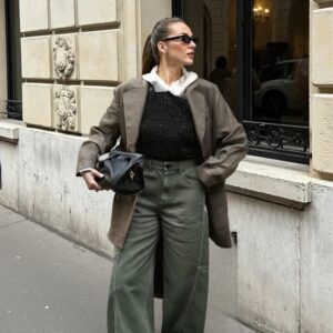 HOME Genzee Women Green Baggy Fit