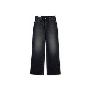 Genzee Faded Wide-Leg Jeans